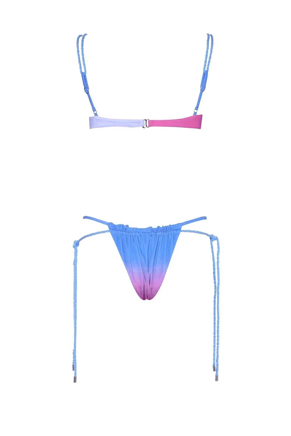 Lula Tie & Dye Balconette Bikini - Amaranta