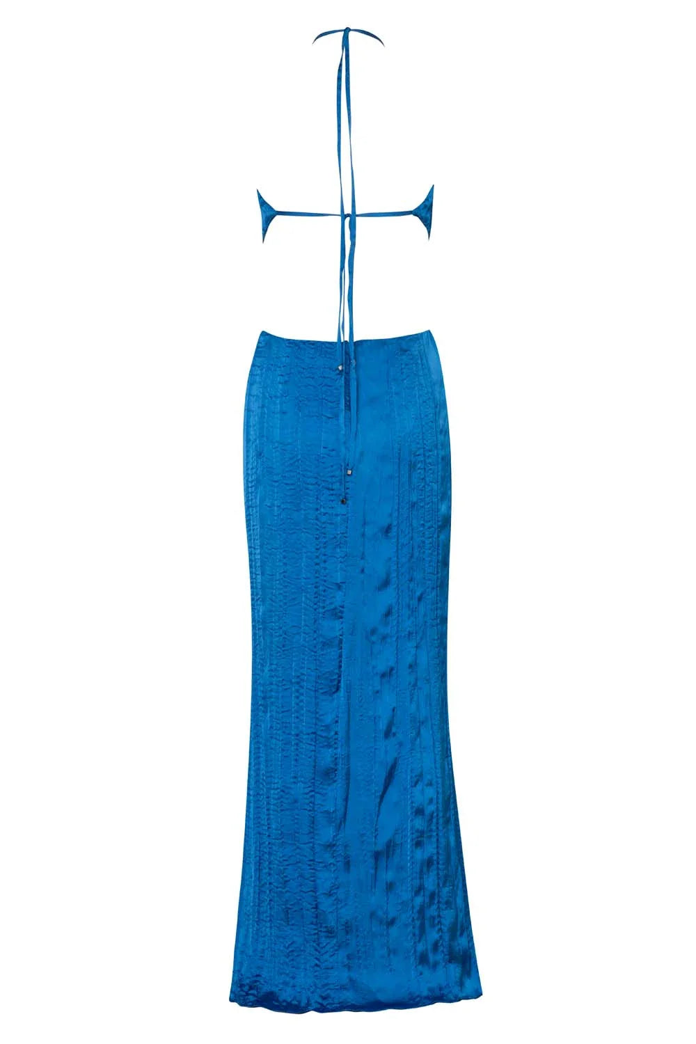 Robe longue Lexi - Bleu Zicorne