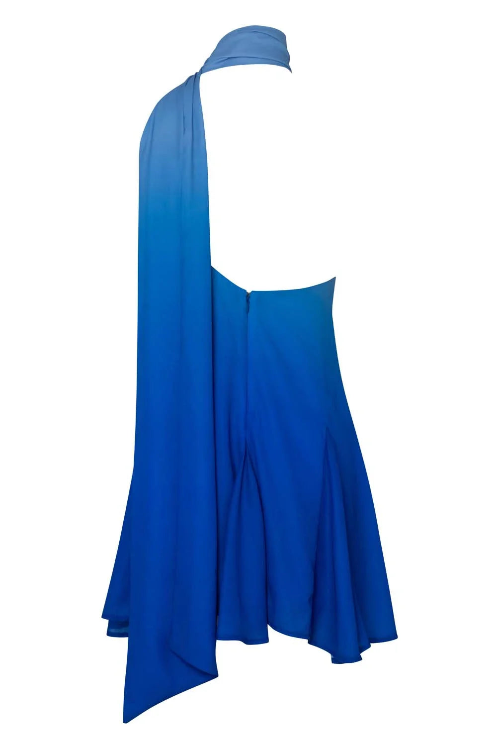 Robe Ari Tie & Dye - Bleu Polynésien