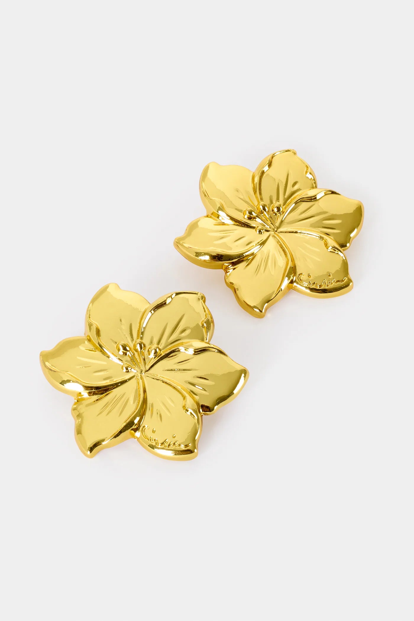 Bijoux a clipser hibiscus