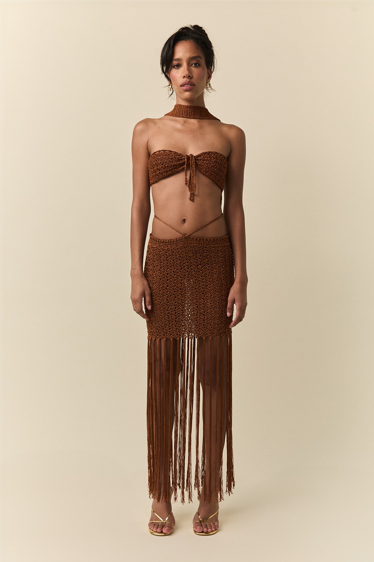 Atenea skirt - Bronze