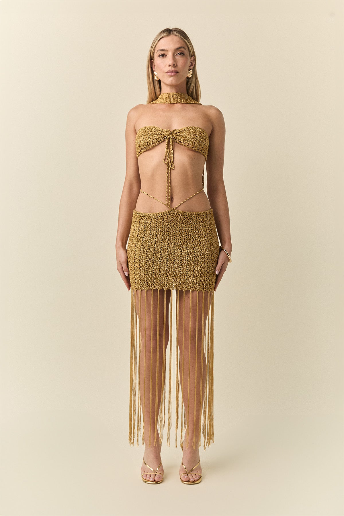 Atenea skirt - Gold