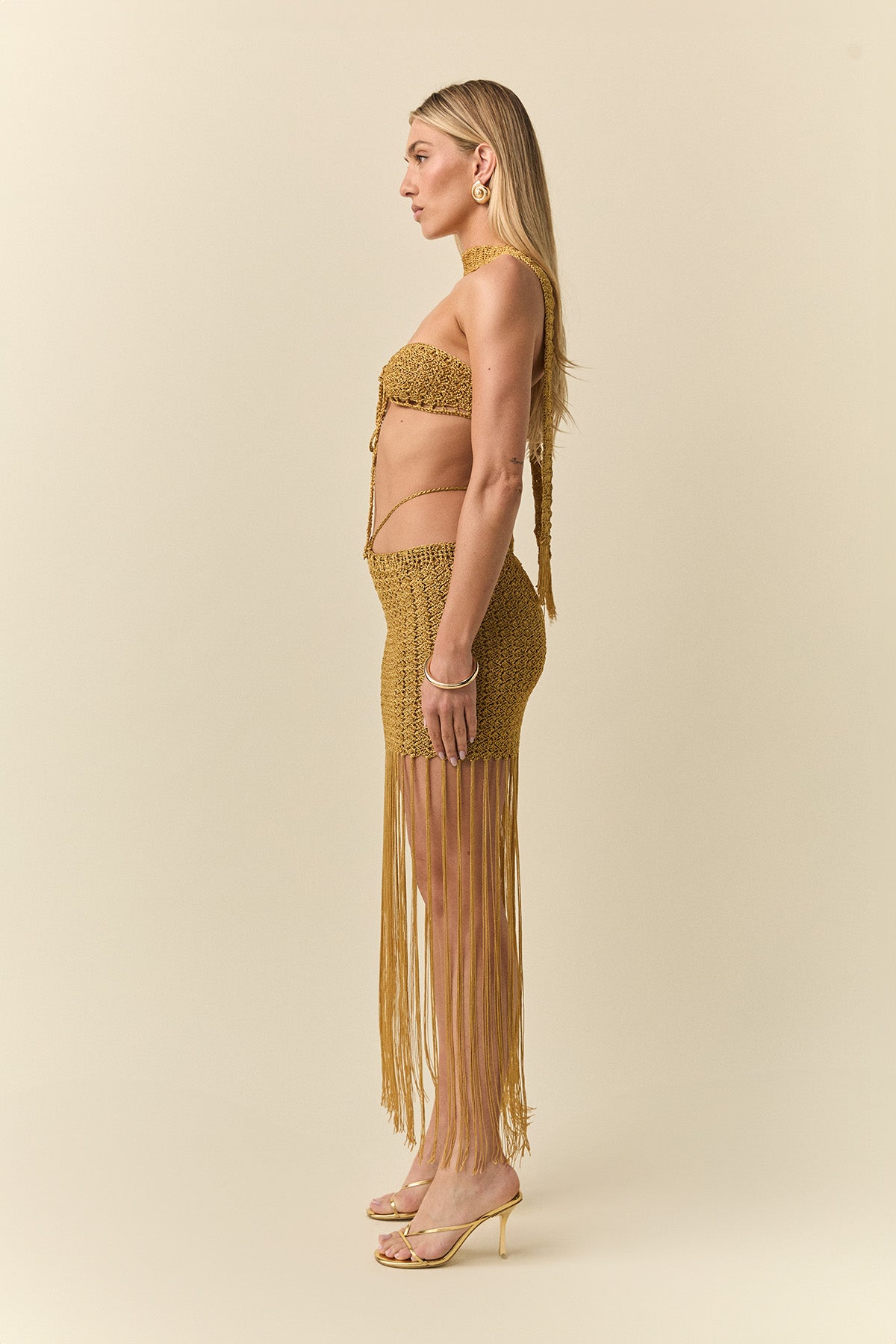 Atenea skirt - Gold