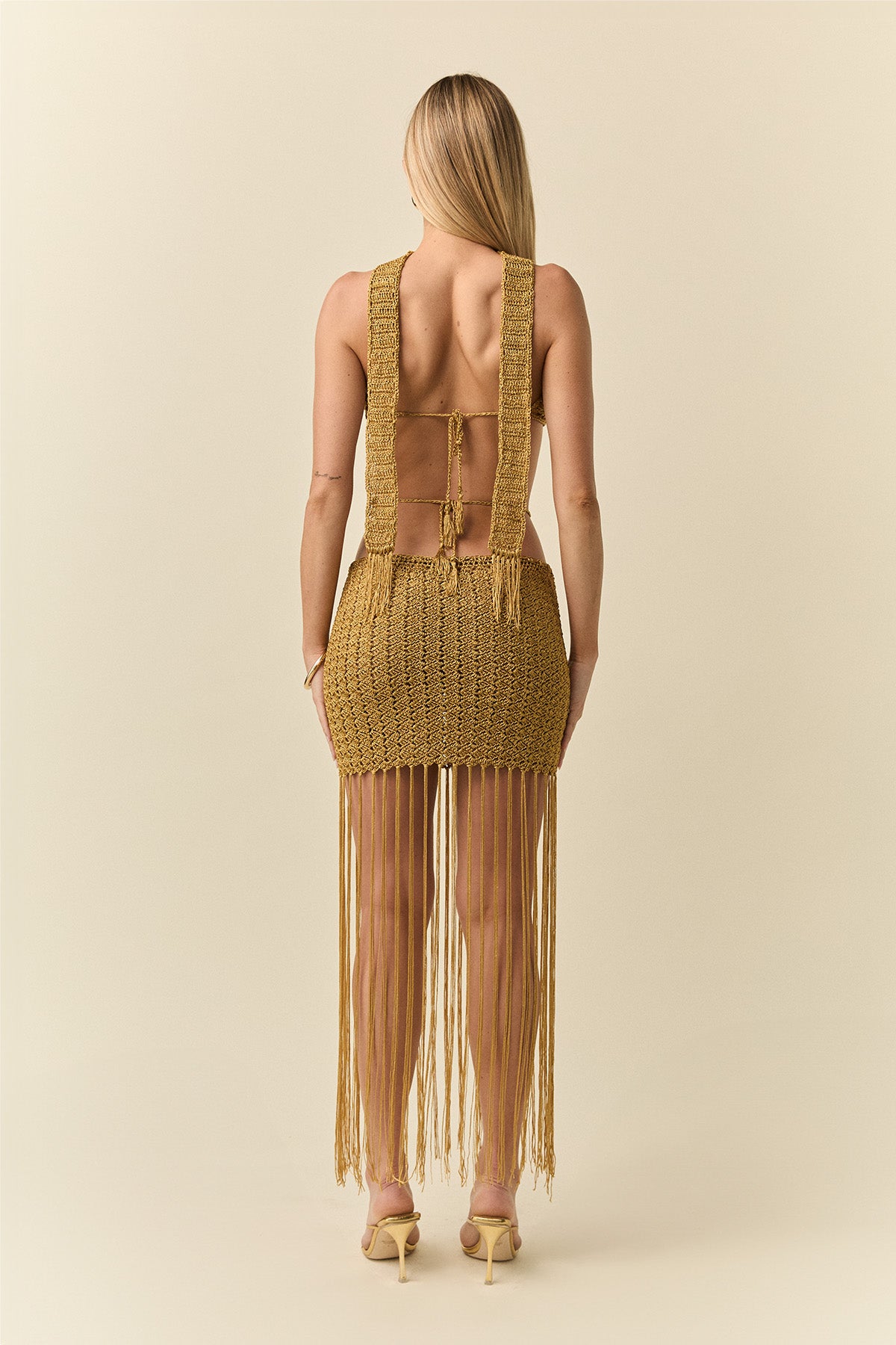 Atenea skirt - Gold