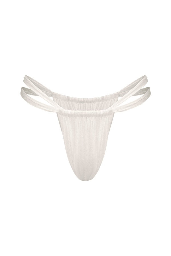 Bas de maillot Ailin - Blanc nacré