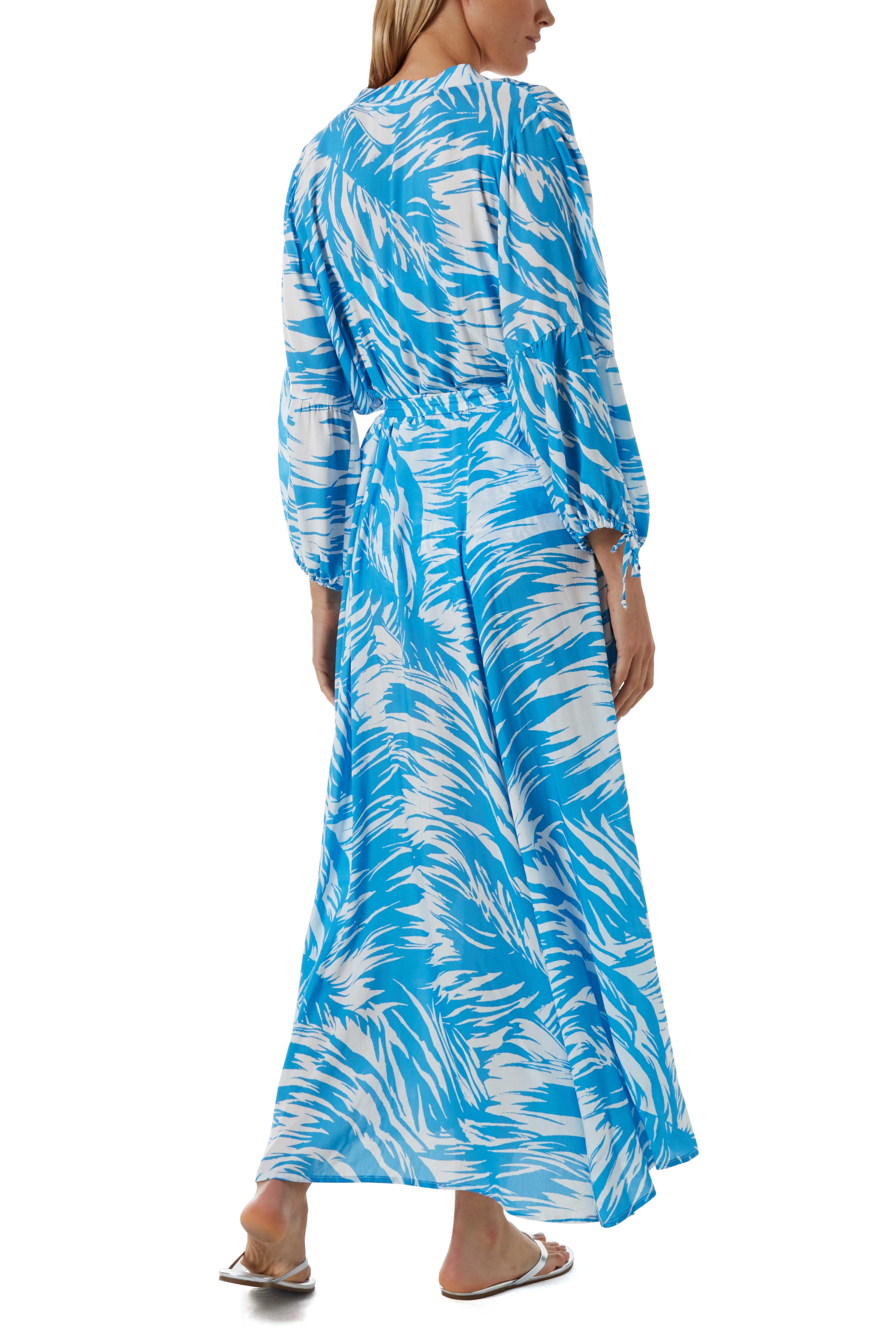 Caftan inspiré robe à motifs