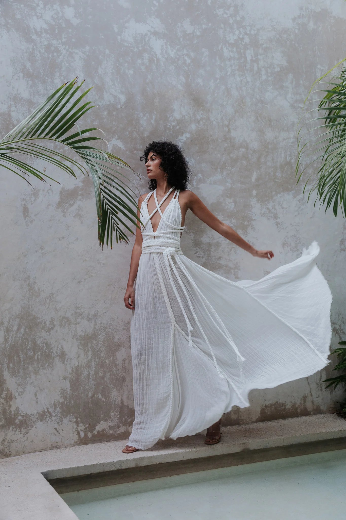 Giselle Grecian style braided dress - Kasia Kulenty