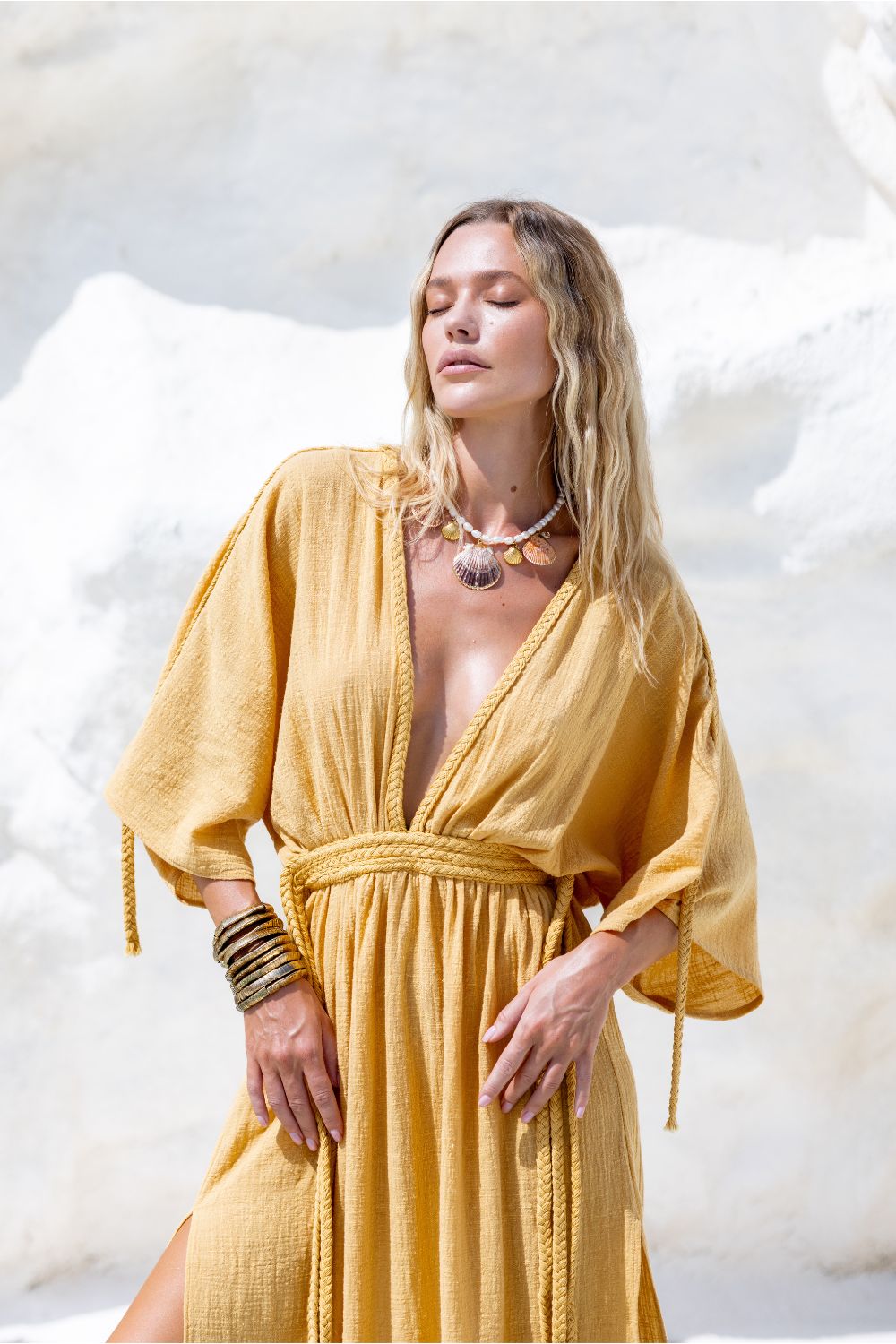 Robe longue Koh Tao - Ambre