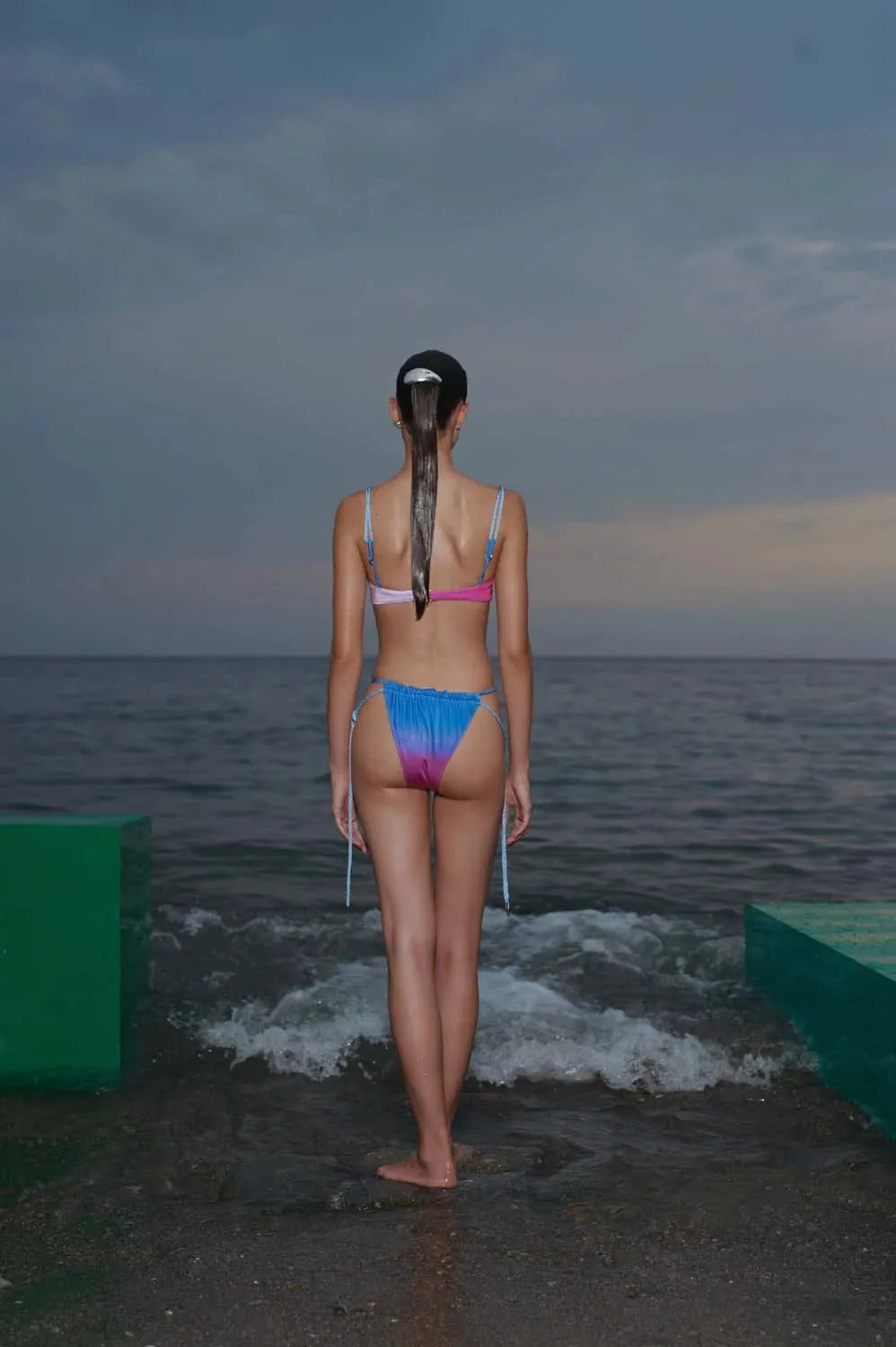 Lula Tie & Dye Balconette Bikini - Amaranta