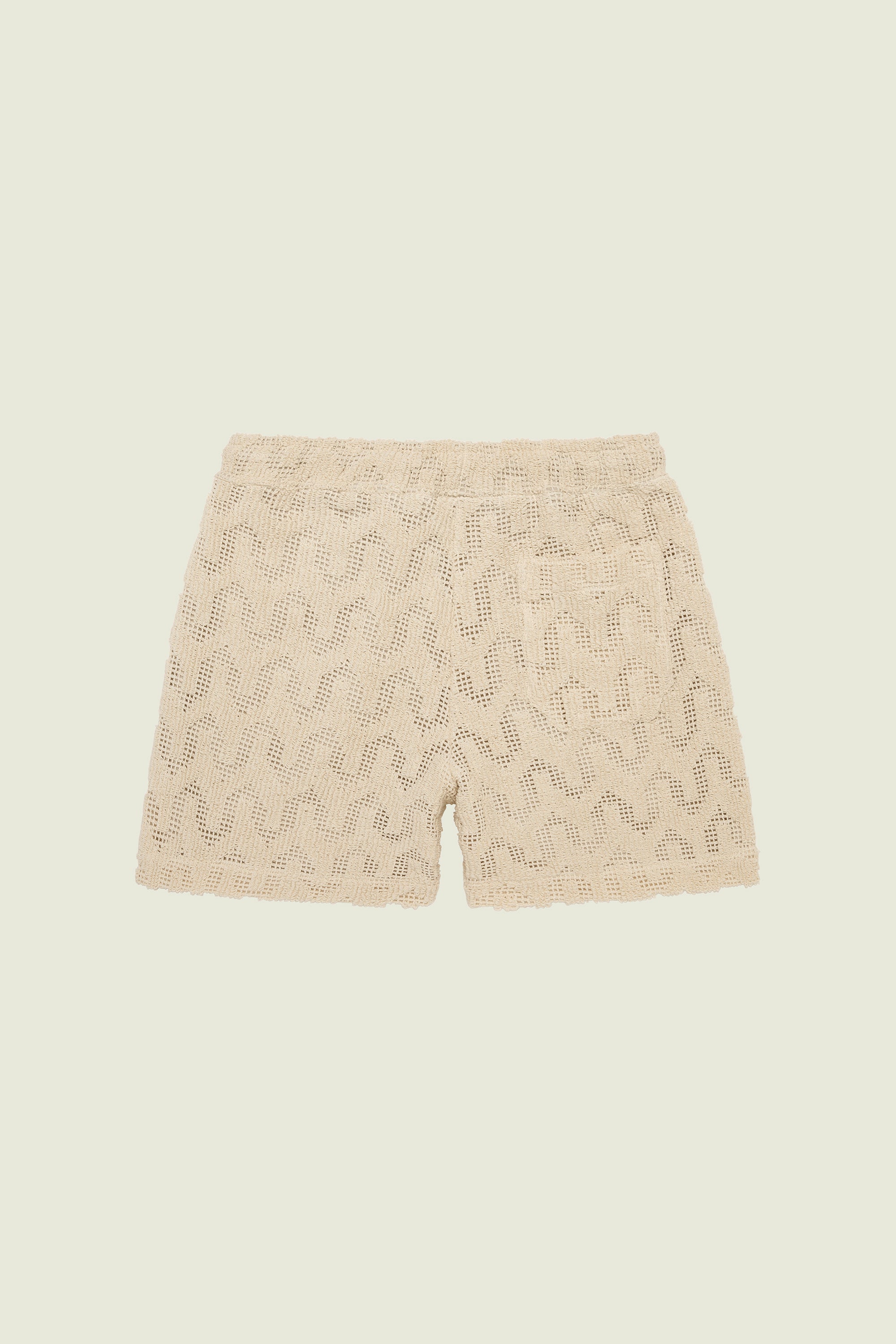 OAS - Short Atlas en crochet ecru