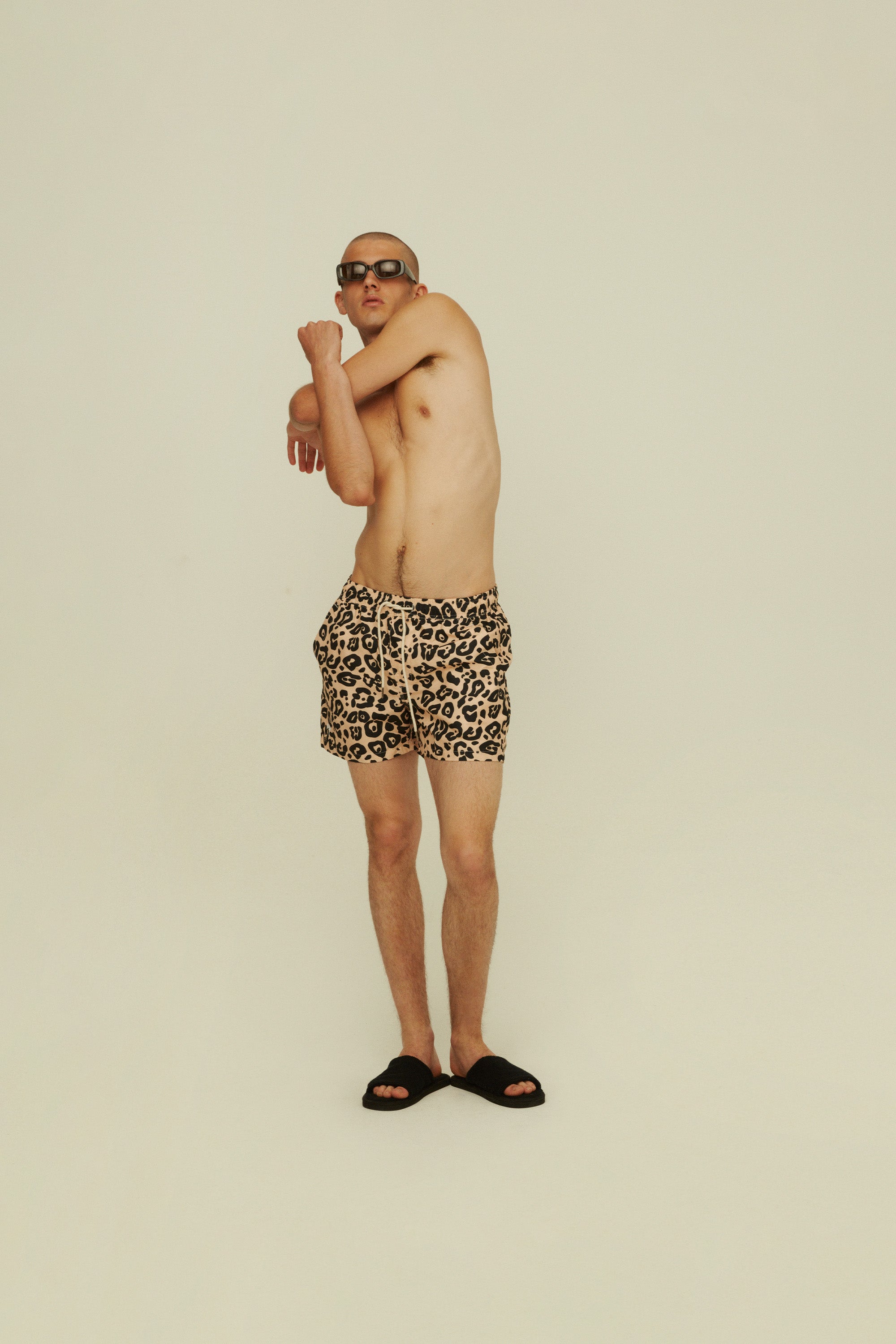 OAS - Short de bain léopard