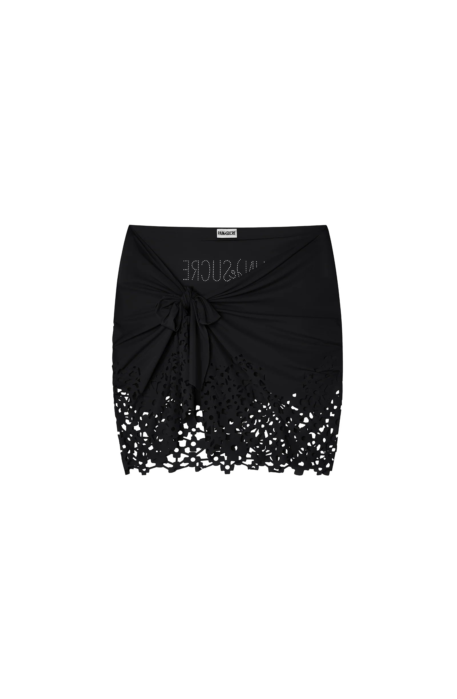 Small sarong with a floral lace effect Pierce