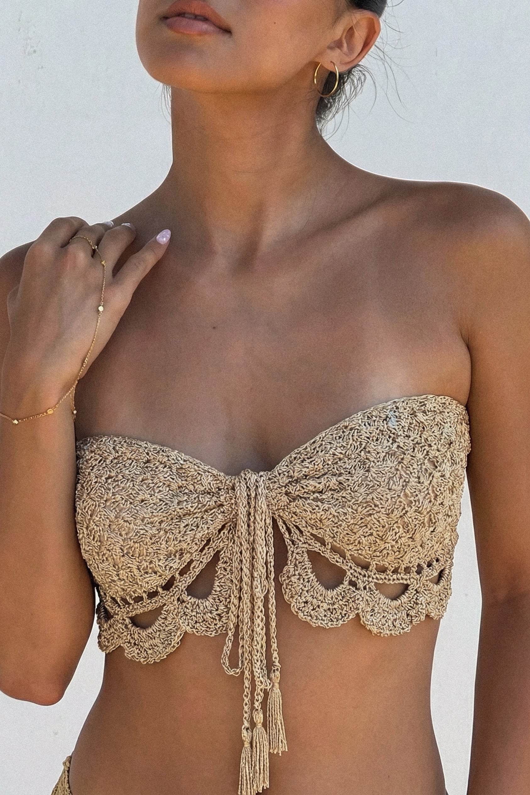 Tara Top - Champagne