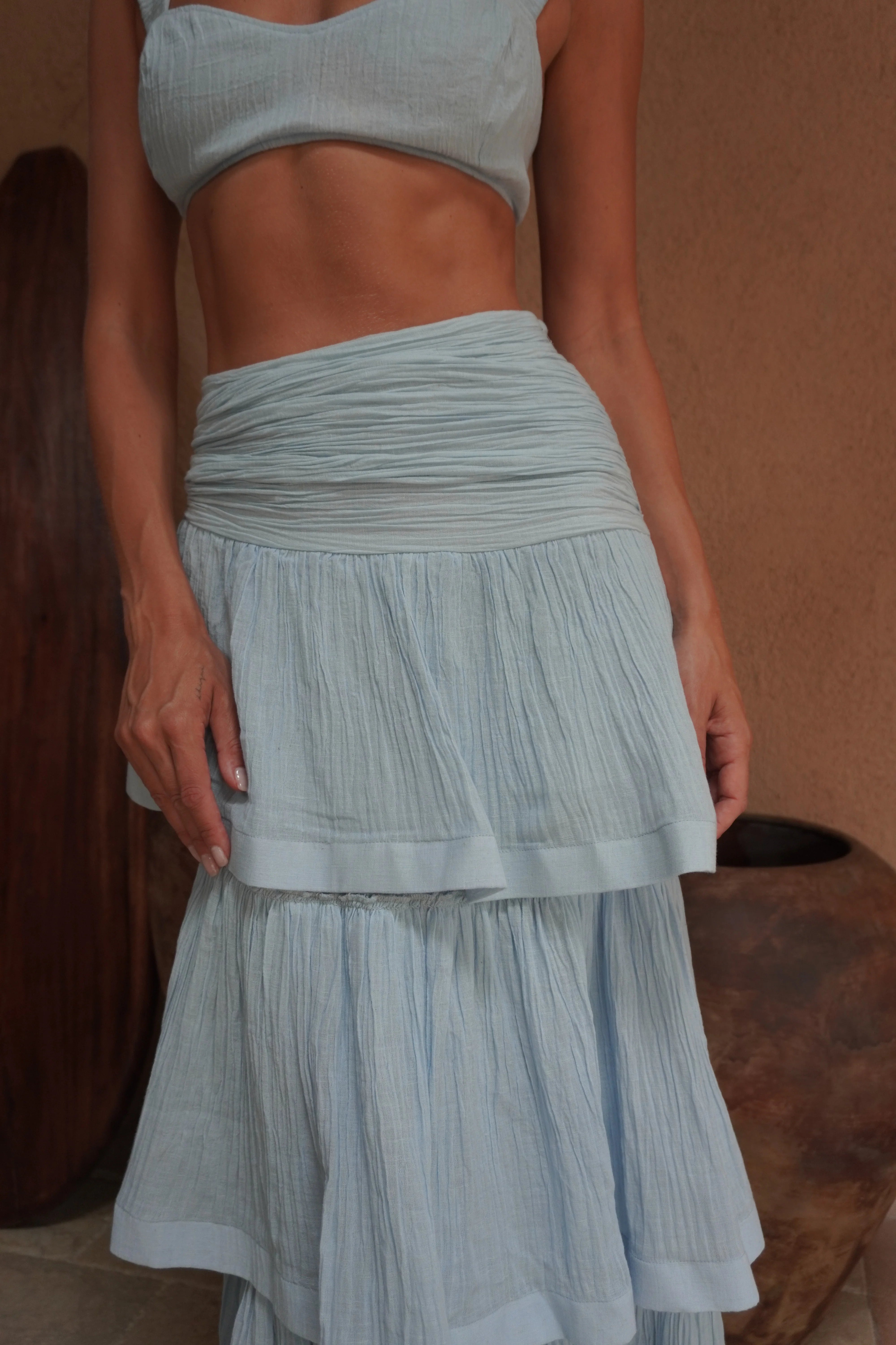 Jupe Fiona Bleue