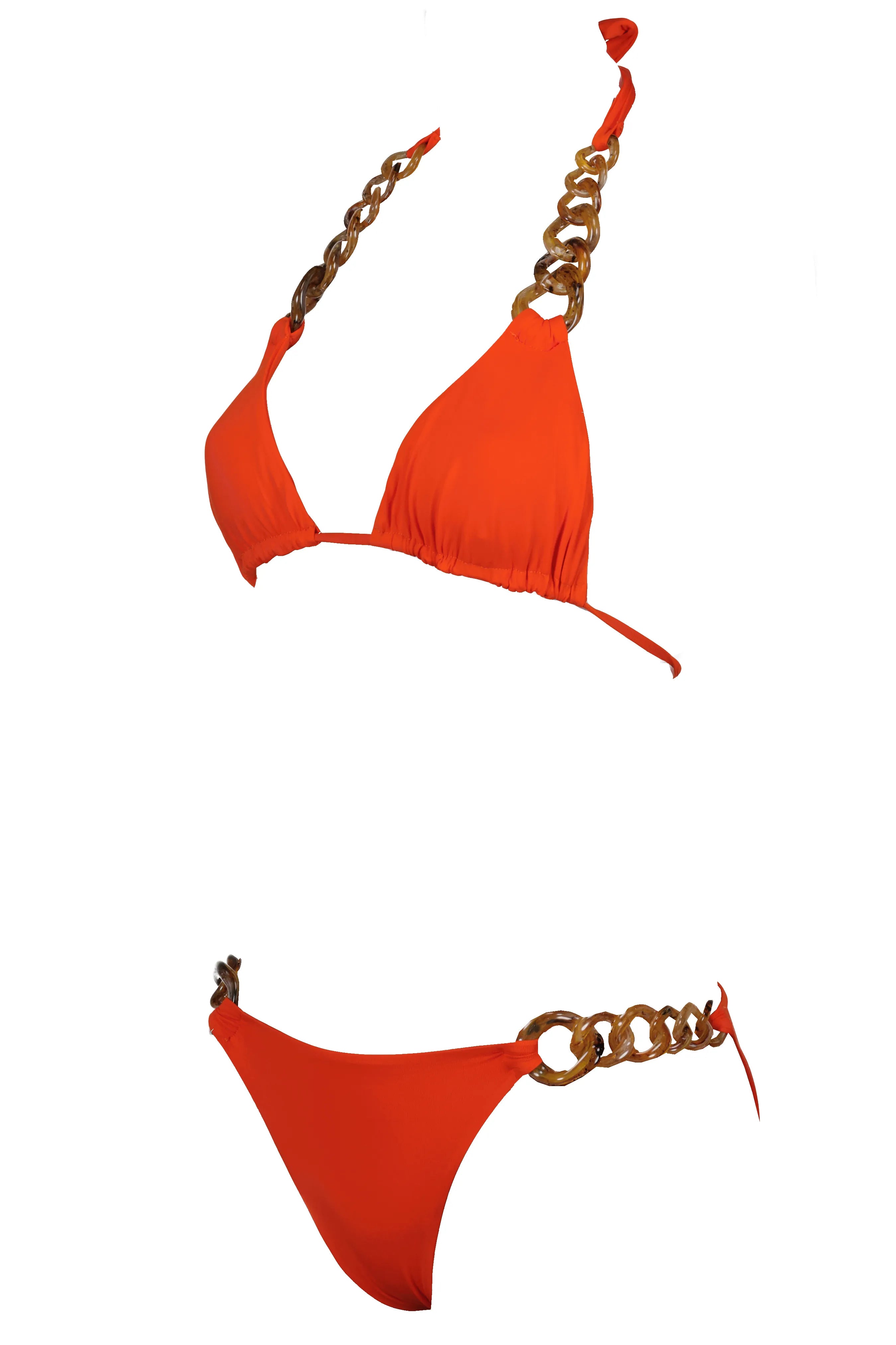 Bikini à détail de chaînes Villa & Famosa