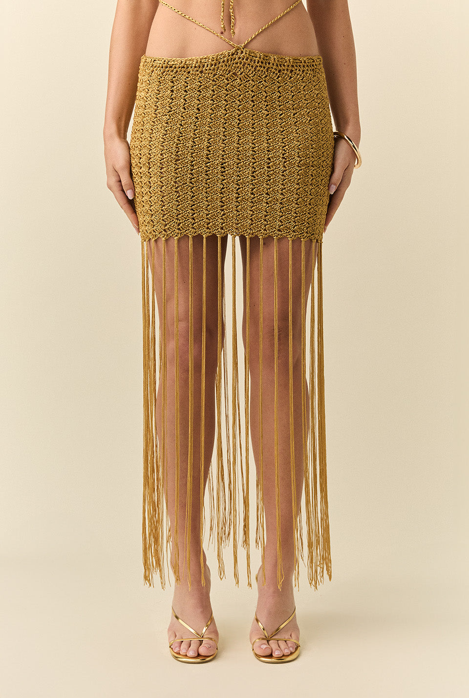 Atenea skirt - Gold