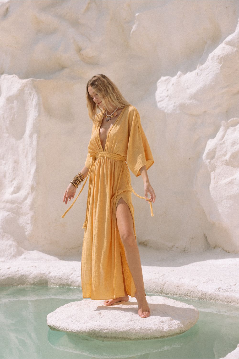 Robe longue Koh Tao - Ambre