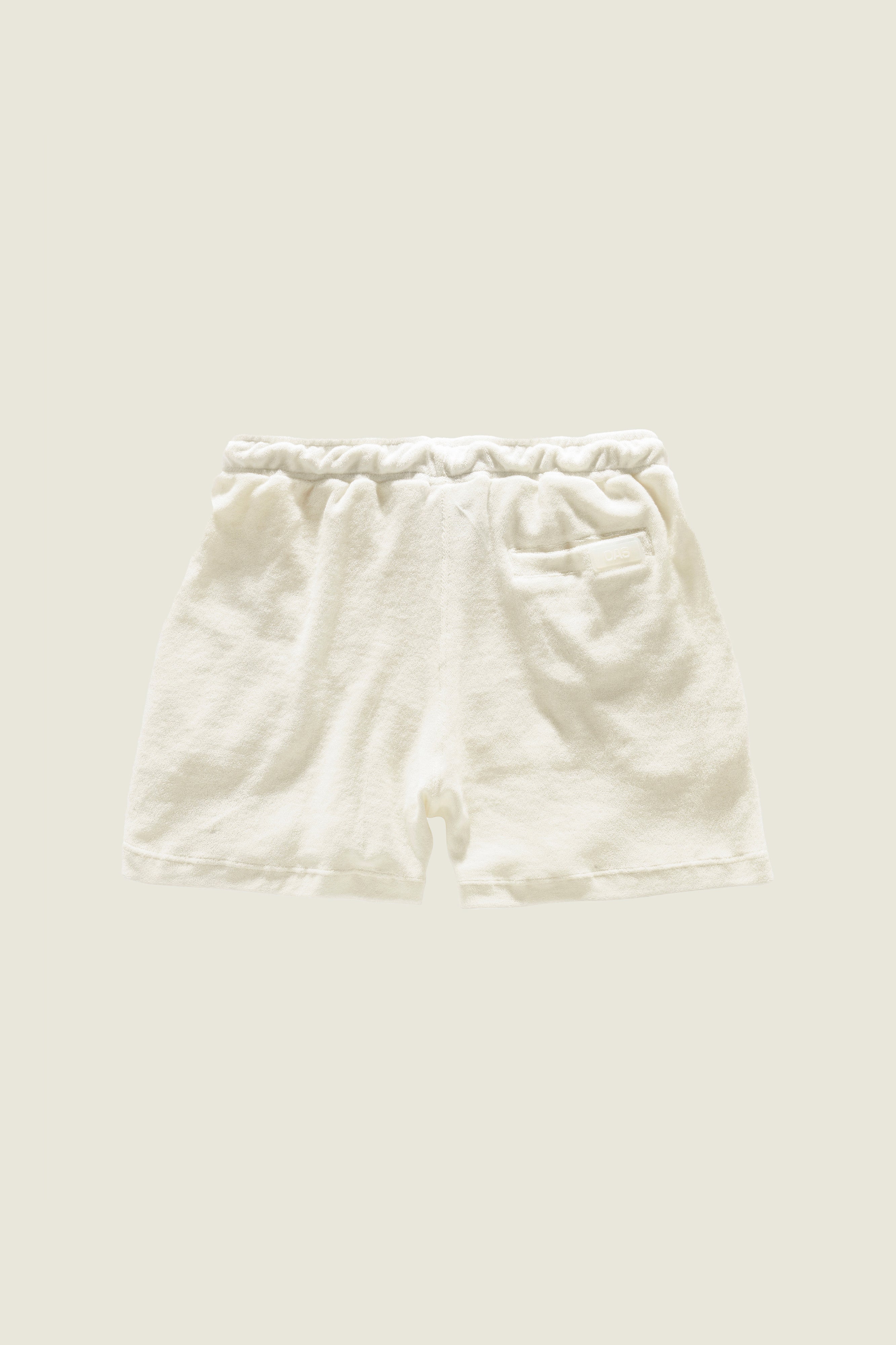 OAS - Short Terry en eponge blanc