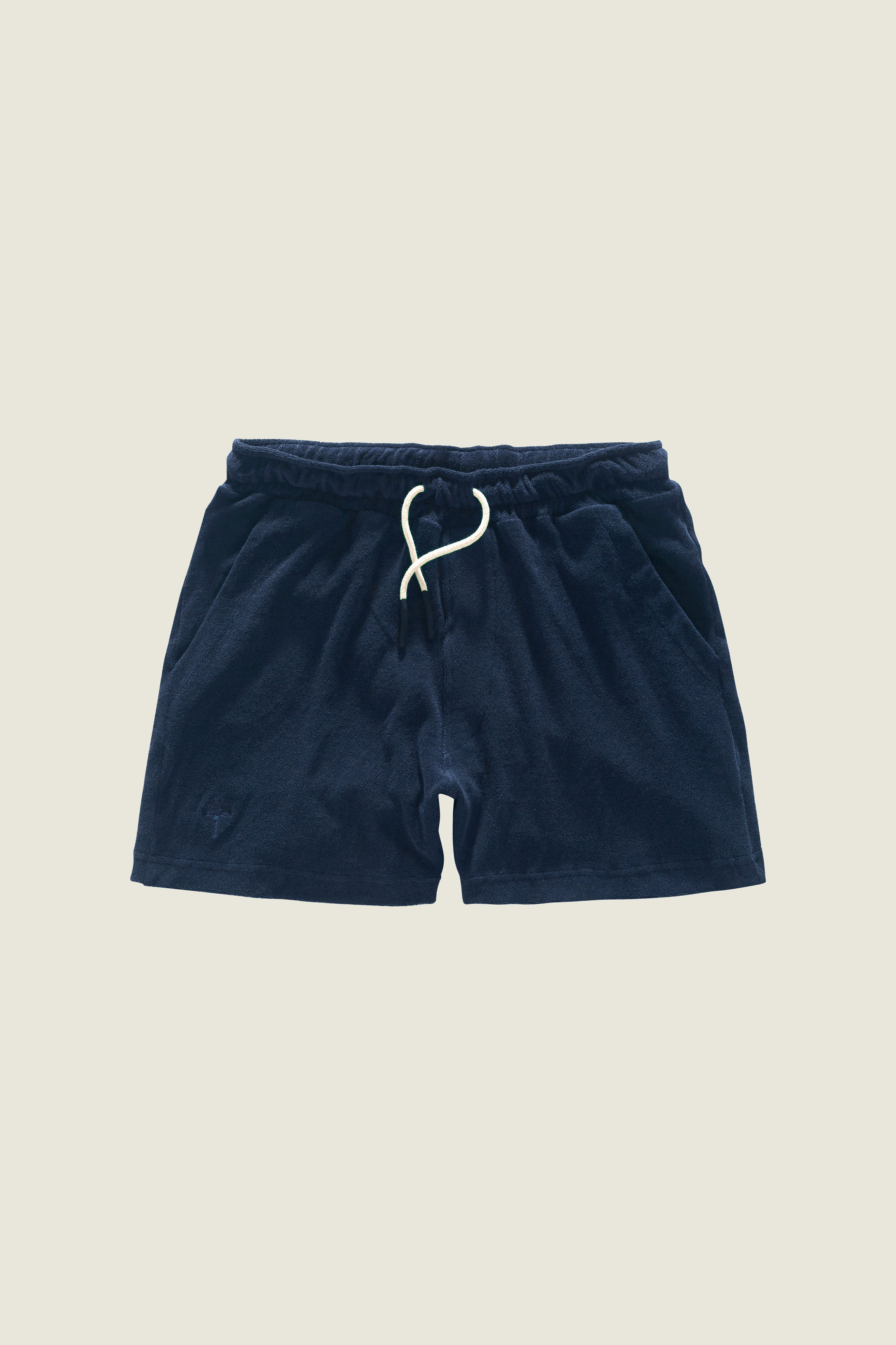 OAS - Short Terry en eponge bleu marine