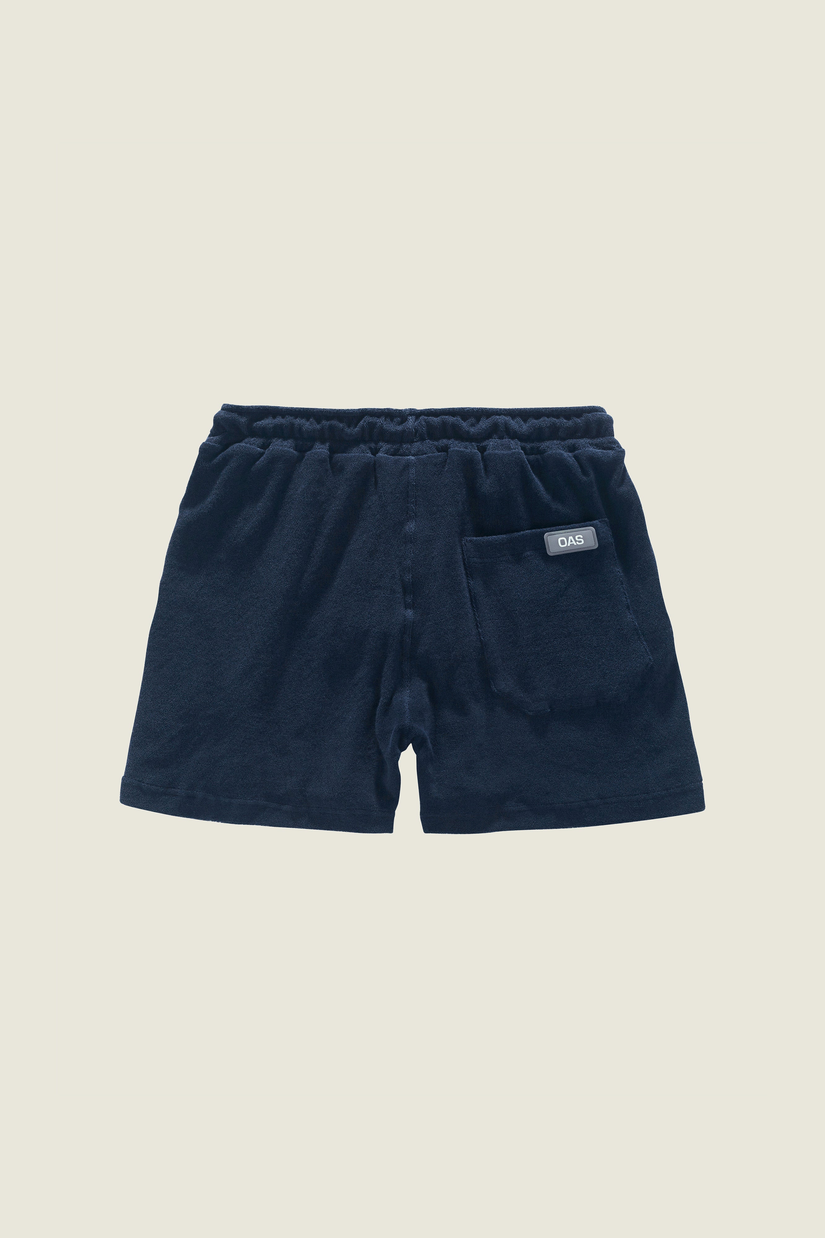 OAS - Short Terry en eponge bleu marine