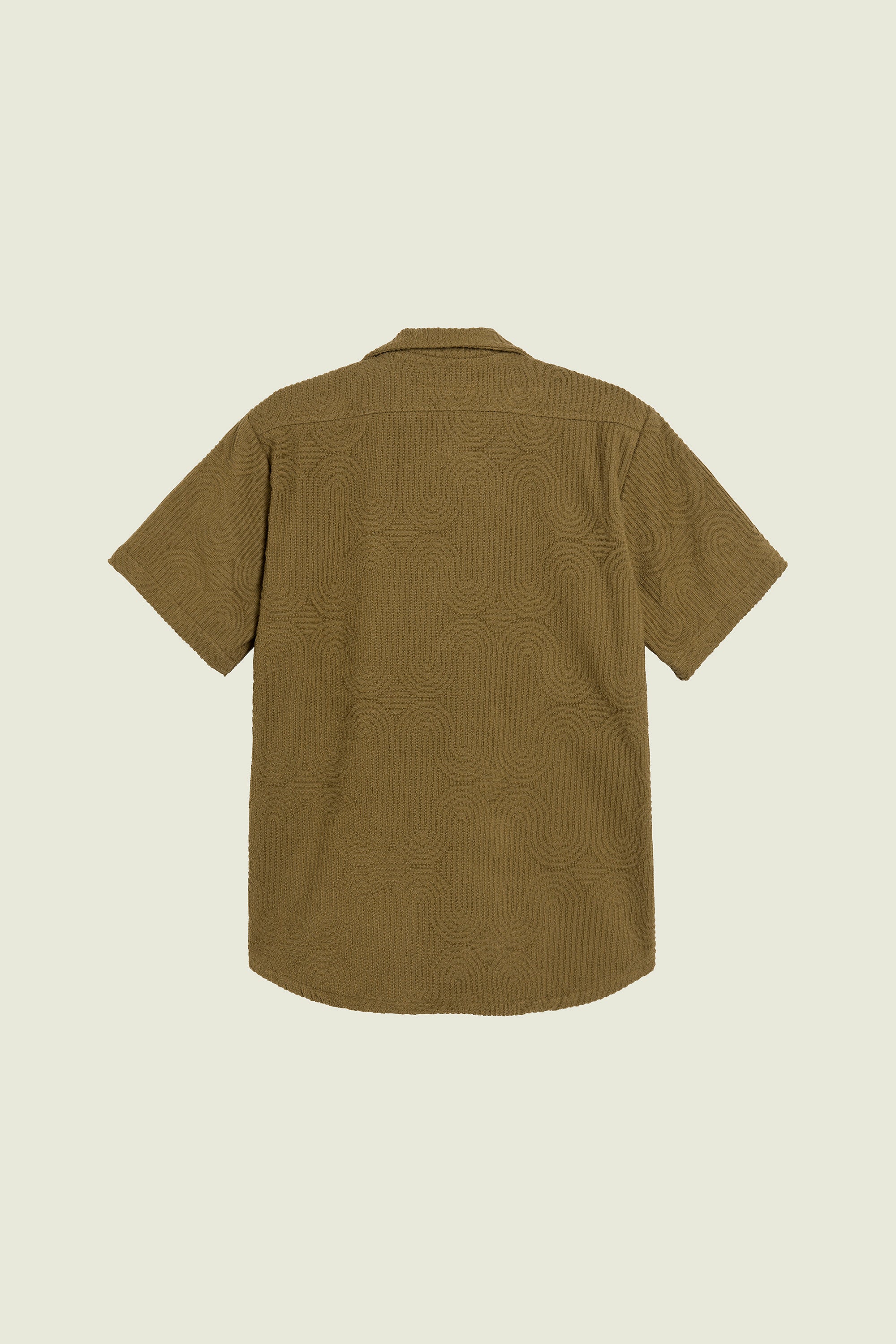 OAS Chemise texturee Cuba Kaki