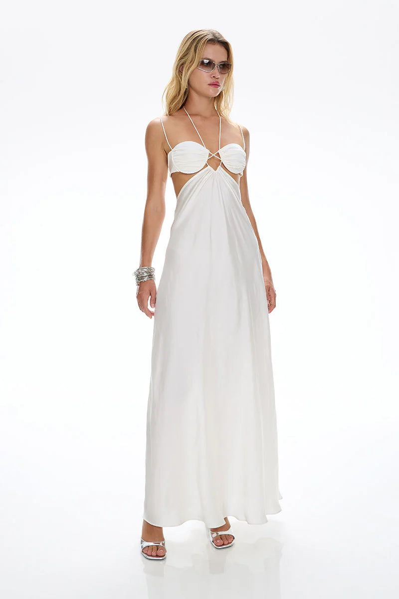 Robe longue Myth blanche