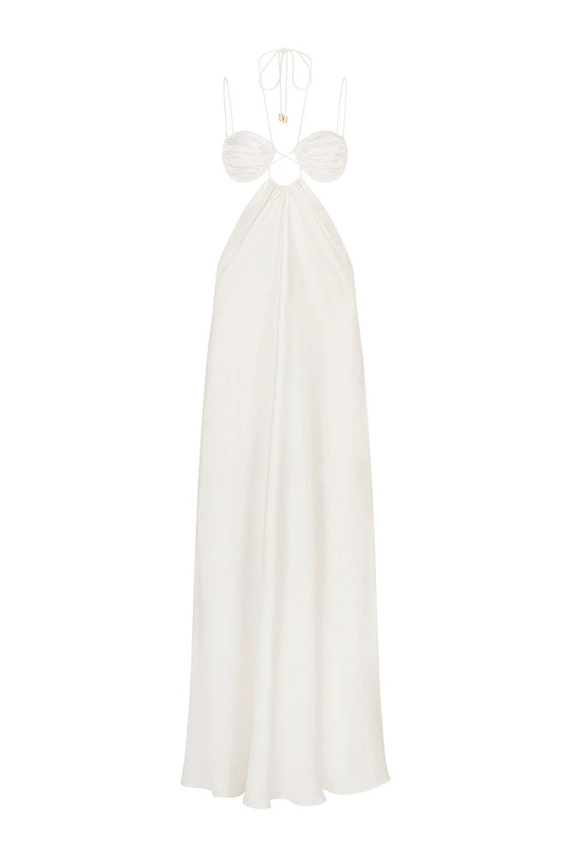 Robe longue Myth blanche
