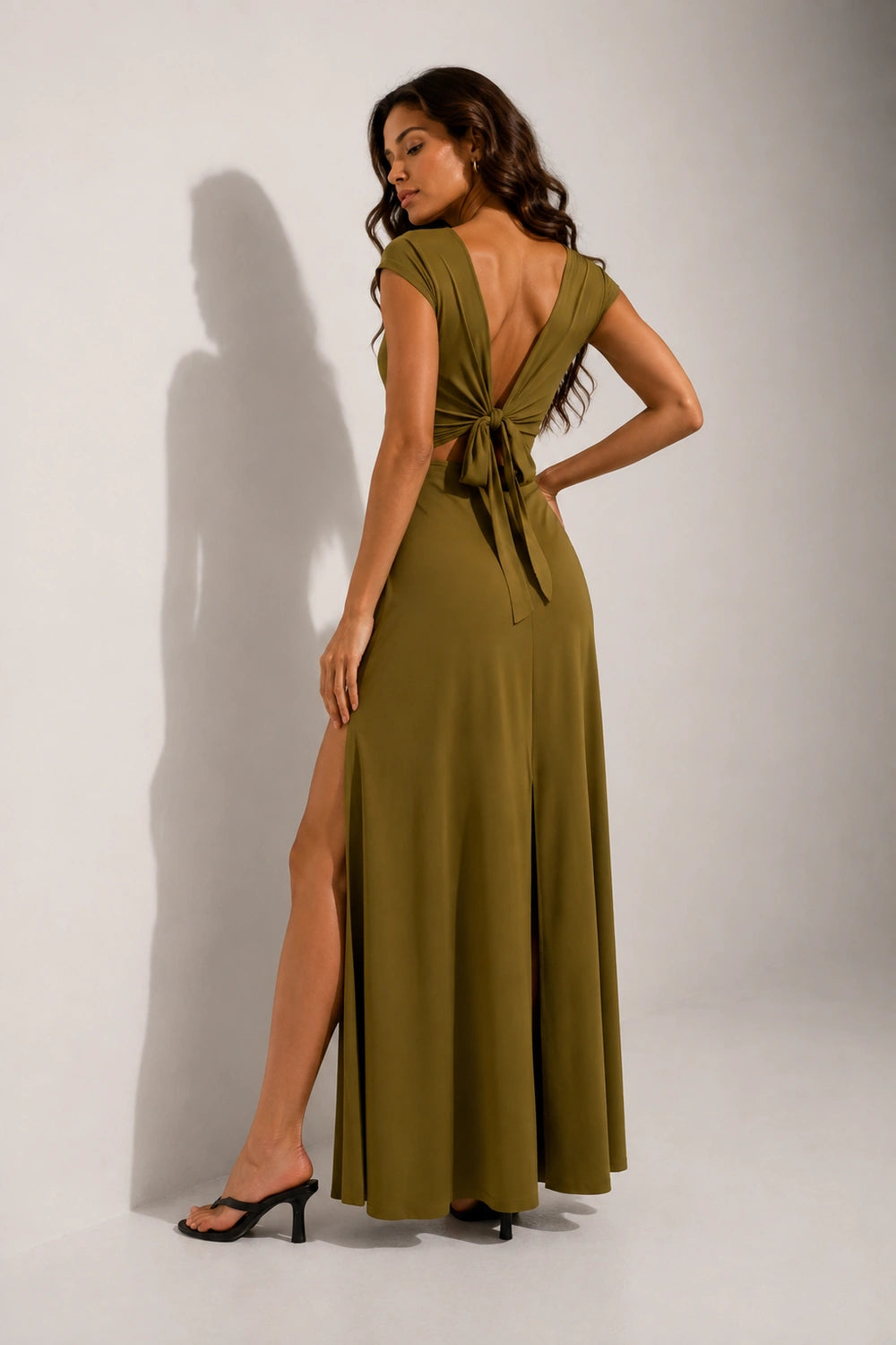 Robe longue Kolil - Bronze